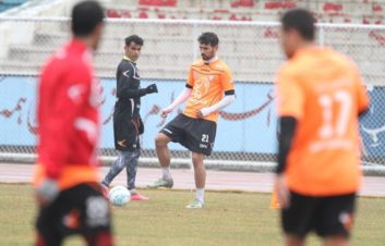 تمرین تیم نفت