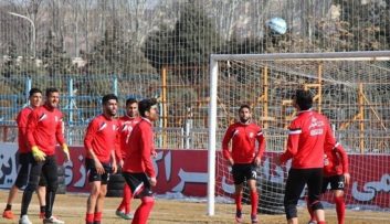 تمرین تیم تراکتورسازی