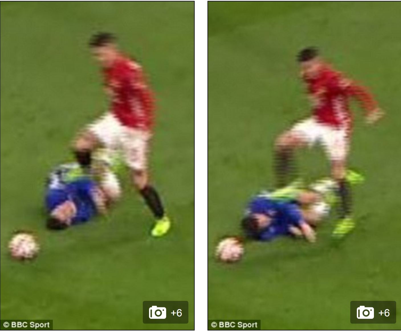 برخورد بسیار شدیدی بین روخو و هازارد