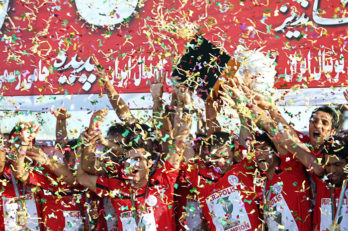 قهرمانی پرسپولیس رادیو پارس فوتبال
