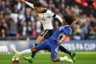 عملکرد آکه بازیکن چلسی در دیدار برابر تاتنهام