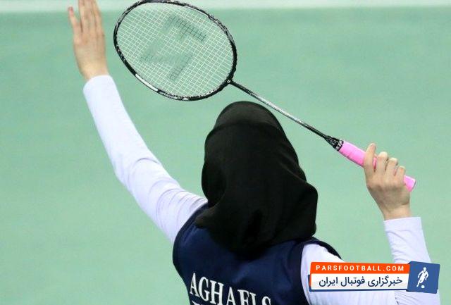 ثریا آقایی بانوی بدمینتون باز ایران
