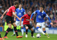 عملکرد بارکلی هافبک اورتون در دیدار برابر منچستریونایتد