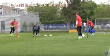 برترین لحظات تمرین پاریس سن ژرمن در هفته گذشته