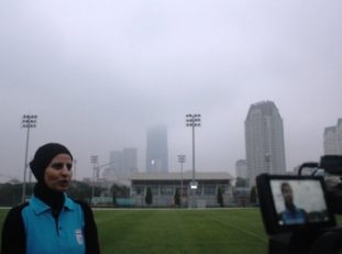 مریم آزمون سرمربی تیم ملی فوتبال بانوان