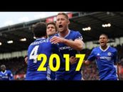 91 گل تیم چلسی تا کنون در فصل 2016/2017