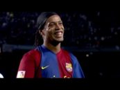 عملکرد رونالدینیو بازیکن اسطوره های بارسلونا در دیدار برابر اسطوره های رئال مادرید