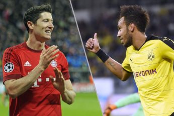 مقایسه گل های برتر اوبامیانگ در برابر لواندوفسکی در بوندس لیگا