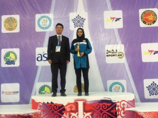 تکواندو - انتخاب اعظم درستی به عنوان بهترین مربی آسیا