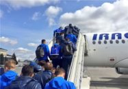 کاروان تیم فوتبال روستوف روسیه به همراه سردار آزمون