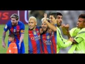 لحظات شاد مسی ،سوارز و نیمار