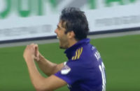 گل کاکا در دیدار برابر کانزاس سیتی