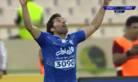 گل اول استقلال به سپاهان توسط جابر انصاری