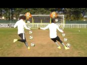 چالش تیرک دروازه بازیکنان چلسی