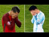 همه پنالتی های خراب شده مسی و رونالدو