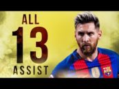 پاس گل های مسی برای بارسلونا 2016/2017