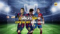 برترین گل های بارسلونا در فینال جام حذفی