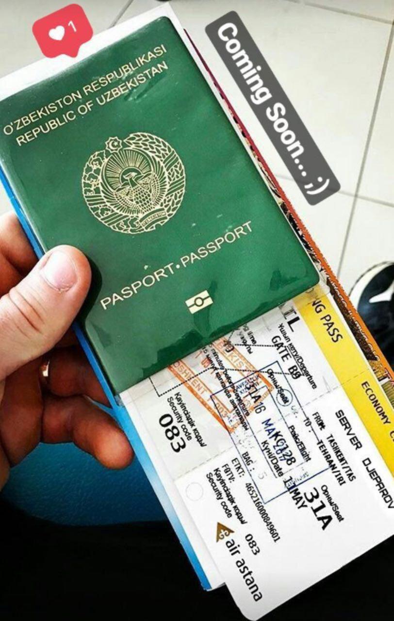 چپاروف ملی پوش ازبکستانی