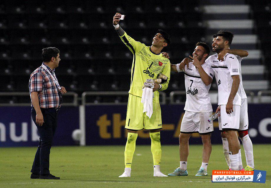 سلفی بازیکنان پرسپولیس