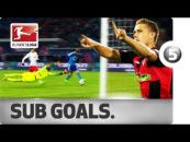 سریعترین گل های بازیکنان تعویضی بوندس لیگا 2016/2017