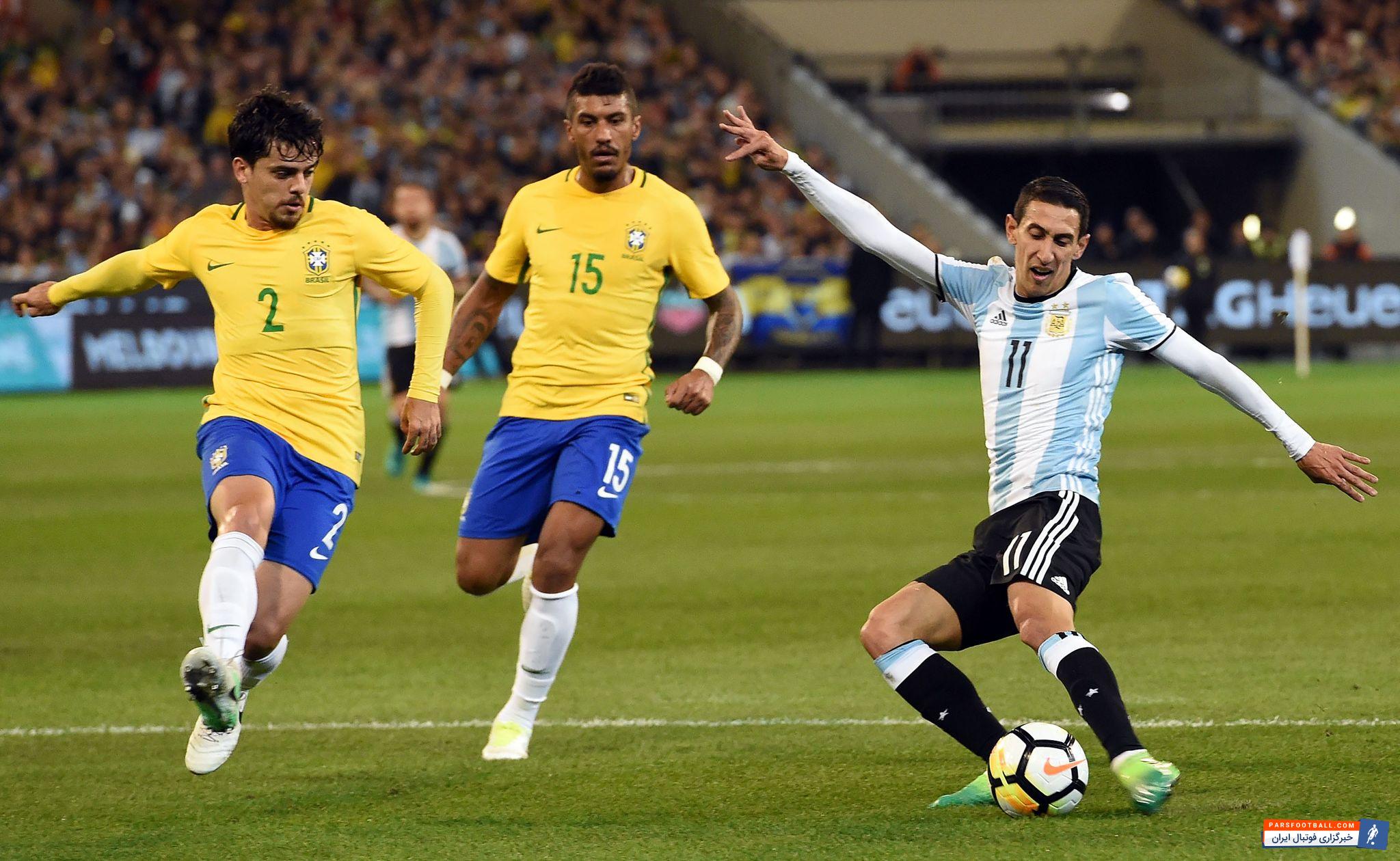 آرژانتین پیروز دیدار دوستانه برابر برزیل