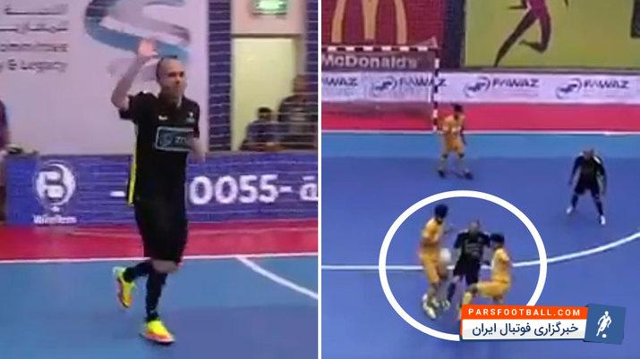 اینیستا کاپیتان بارسلونا در جام رمضان