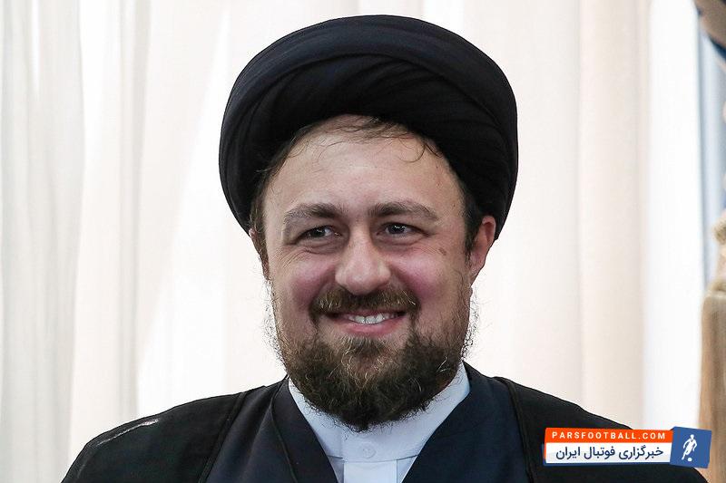 شوخی والیبالی سید حسن خمینی