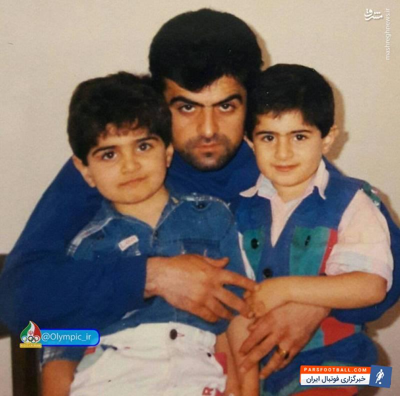 نیما و نوشاد عالمیان در کودکی