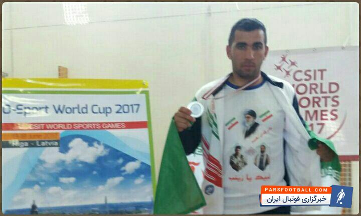 محمد داداشی نایب قهرمان المپیک کارگری