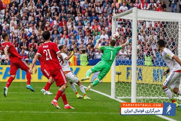 تیم ملی فوتبال مکزیک با پیروزی مقابل تیم ملی فوتبال روسیه