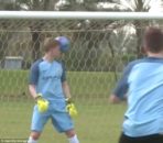 اتفاق خنده دار برای دی بروین در تمرینات منچسترسیتی