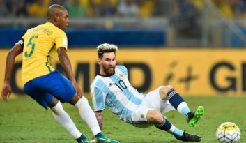 عملکرد مسی ستاره آرژانتین در برابر برزیل