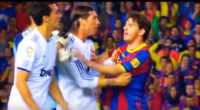درگیری های مسی ستاره بارسلونا در فوتبال