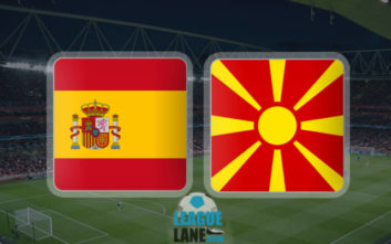 خلاصه دیدار تیم فوتبال اسپانیا و مقدونیه