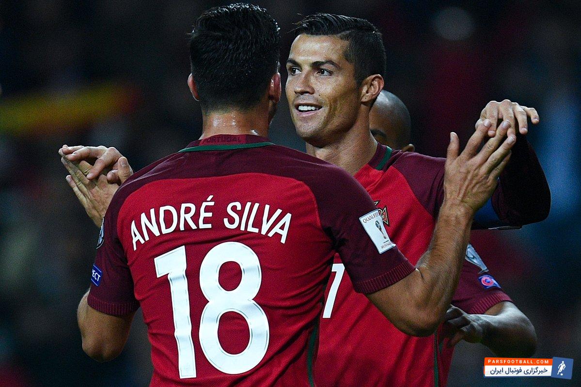 رونالدو :در غیاب من اندره سیلوا برای پرتغال گلزنی می کند