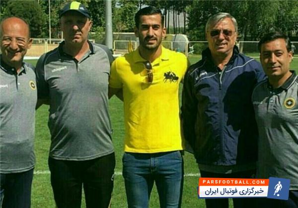 حضور حاجصفی - تمرین سپاهان- حضور حاج صفی