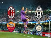 گل های رونالدو ستاره رئال مادرید به تیم های ایتالیایی