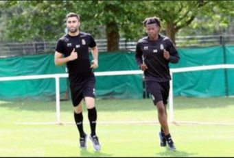 حضور کاوه رضایی در تمرینات شارلوا بلژیک