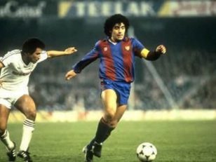 گل فوق العاده ی مارادونا به رئال مادرید سال 1983