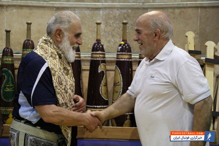 علی اکبر ناطق نوری در گود زورخانه