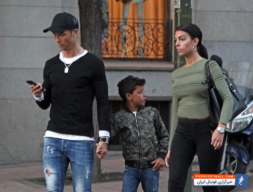 کریستیانو رونالدو و نامزد جدیدش جورجینا رودریگز