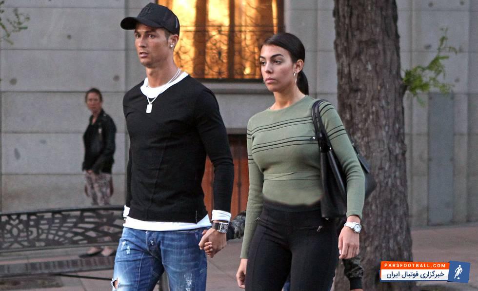 کریستیانو رونالدو و نامزد جدیدش جورجینا رودریگز