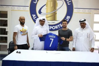 سروش رفیعی هافبک سابق پرسپولیس - الخور قطر