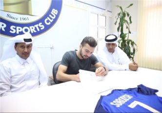 سروش رفیعی هافبک سابق پرسپولیس - الخور قطر