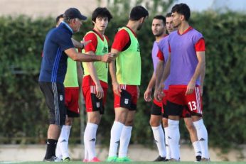 تصاویری از تمرین تیم ملی فوتبال در پژوهشگاه صنعت نفت (20 خرداد) 5