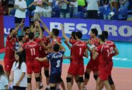 برد والیبال ایران مقابل لهستان