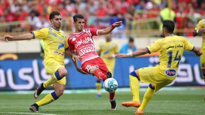 بنگر و نصرتی در تمرینات نفت تهران