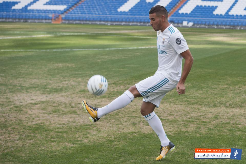 مراسم معارفه تئو در رئال مادرید