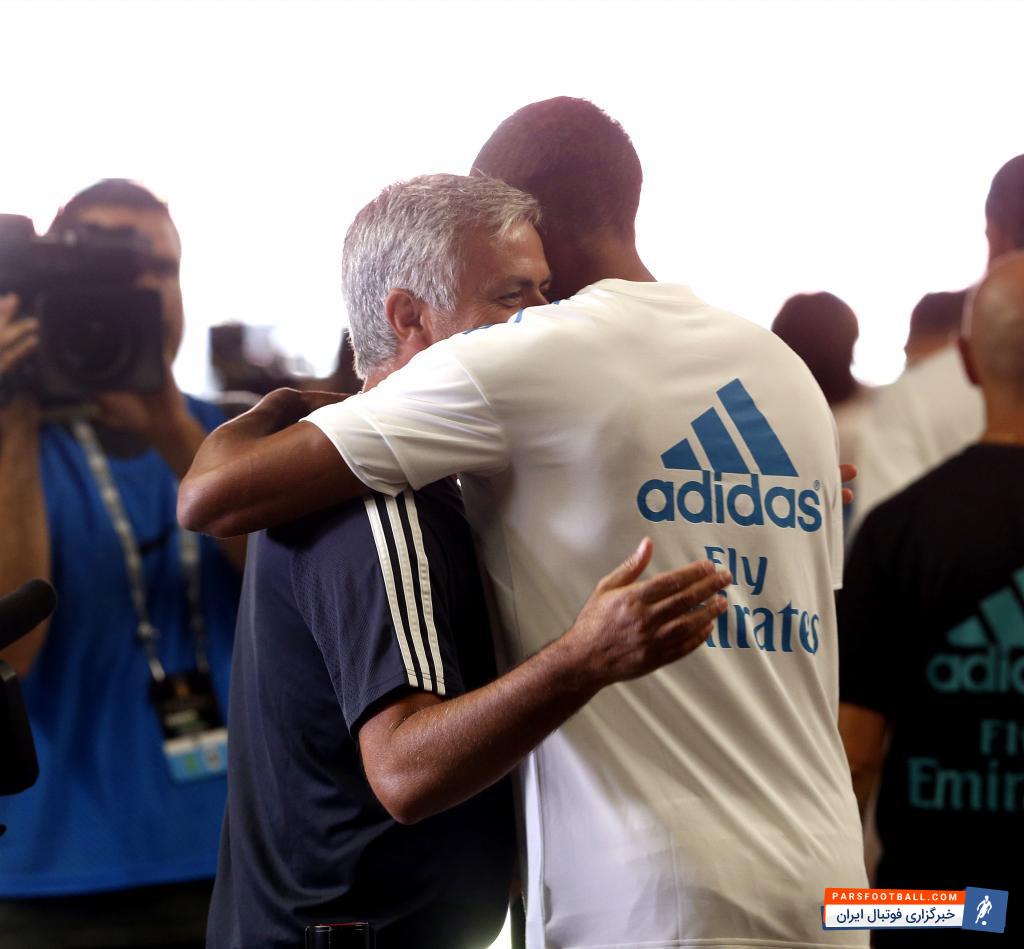 برخورد گرم مورینیو با بازیکنان رئال مادرید