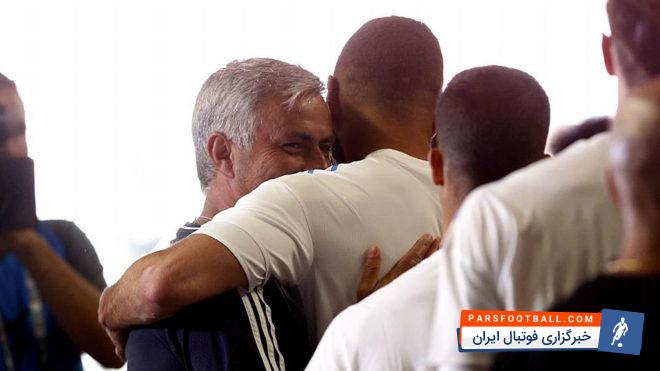 برخورد گرم مورینیو با بازیکنان رئال مادرید